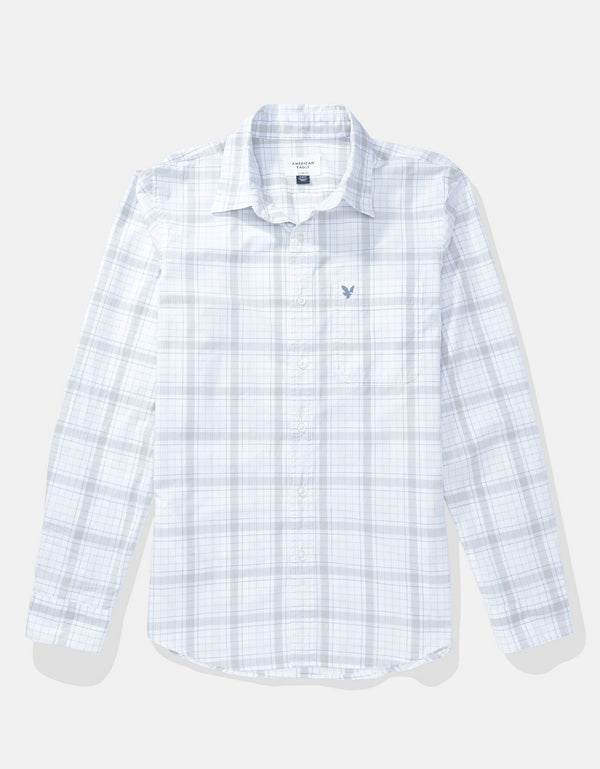 Camisa de Oxford Slim Fit Everyday Ae - Beige