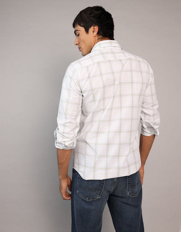 Camisa de Oxford Slim Fit Everyday Ae - Beige