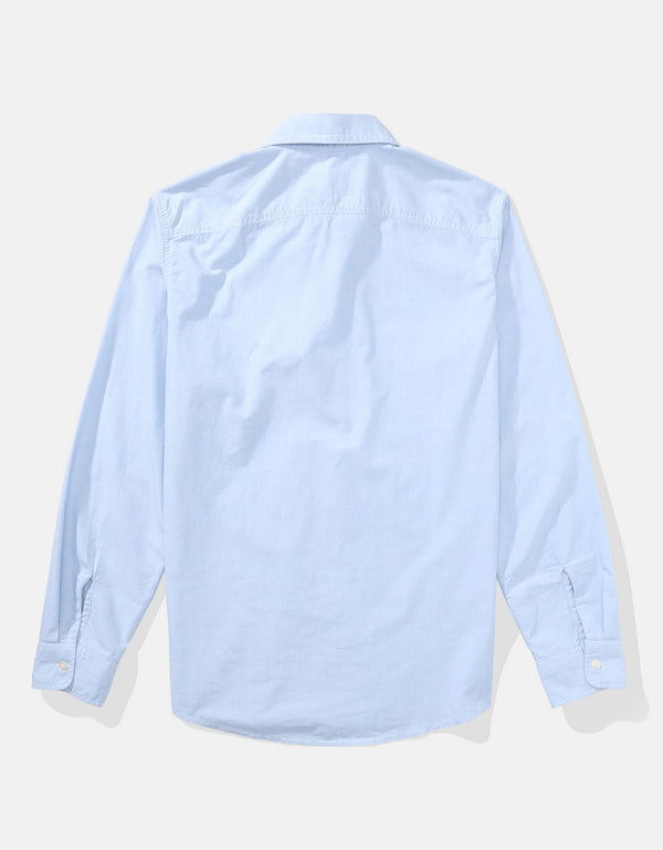 Camisa de Oxford Slim Fit Everyday Ae - Azul