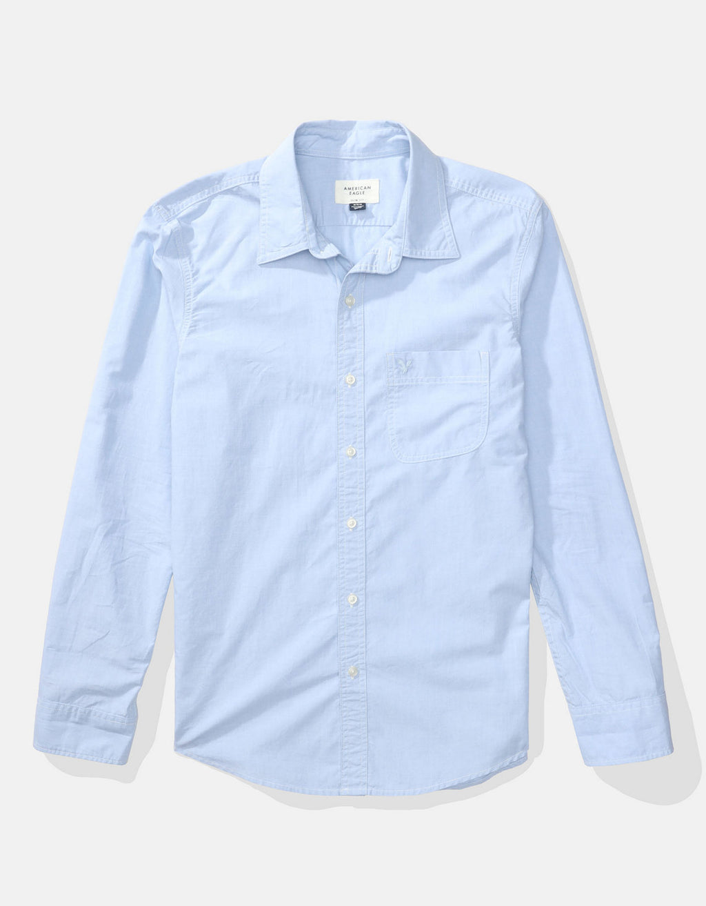 Camisa de Oxford Slim Fit Everyday Ae - Azul 0153_2722_400_f