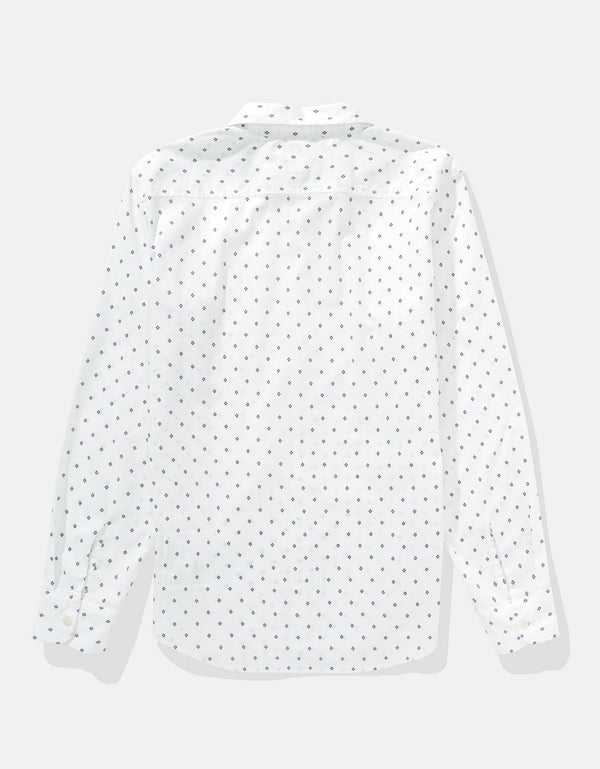 Camisa Ae Oxford con botones - Blanco