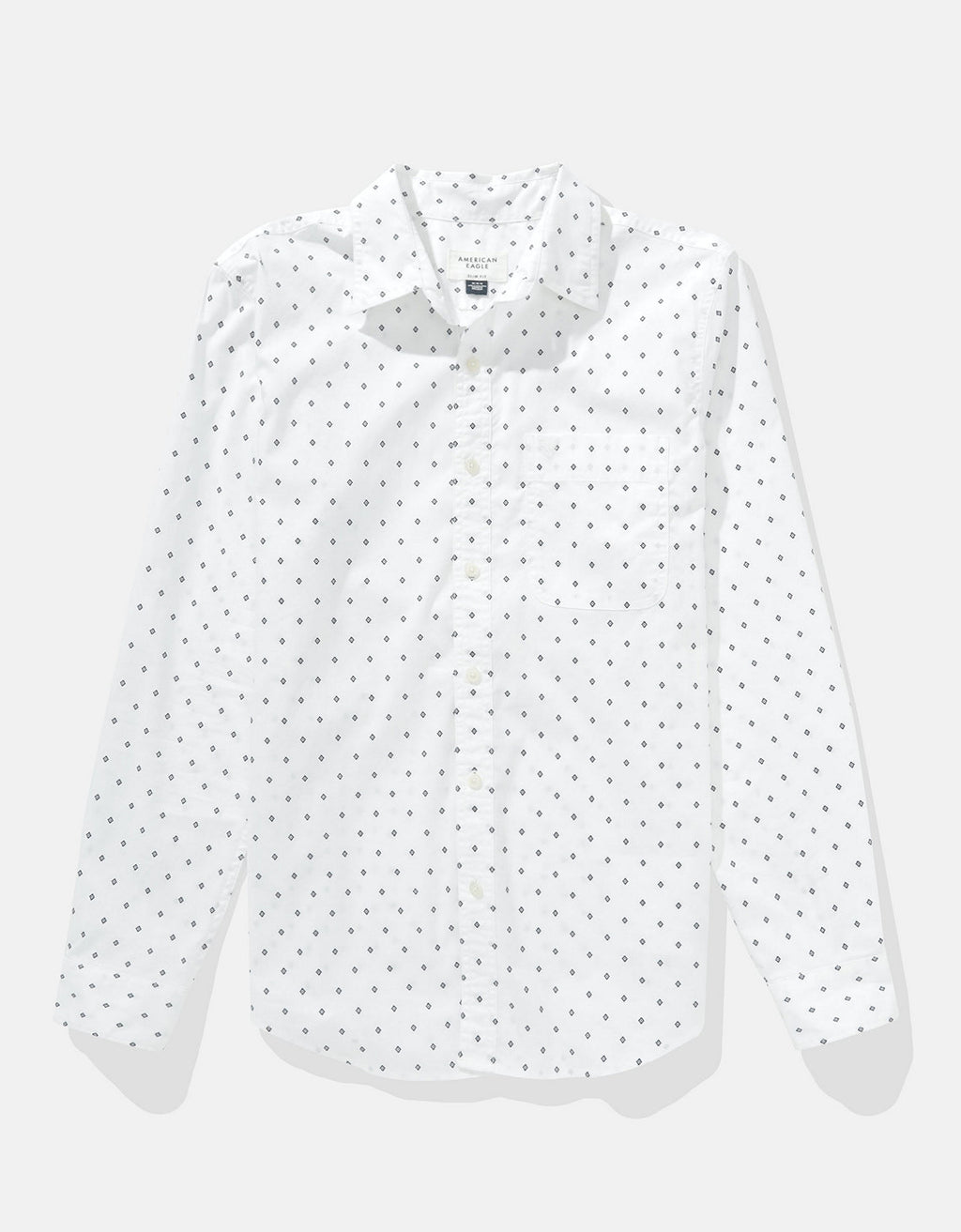 Camisa Ae Oxford con botones - Blanco 0153_2817_100_f