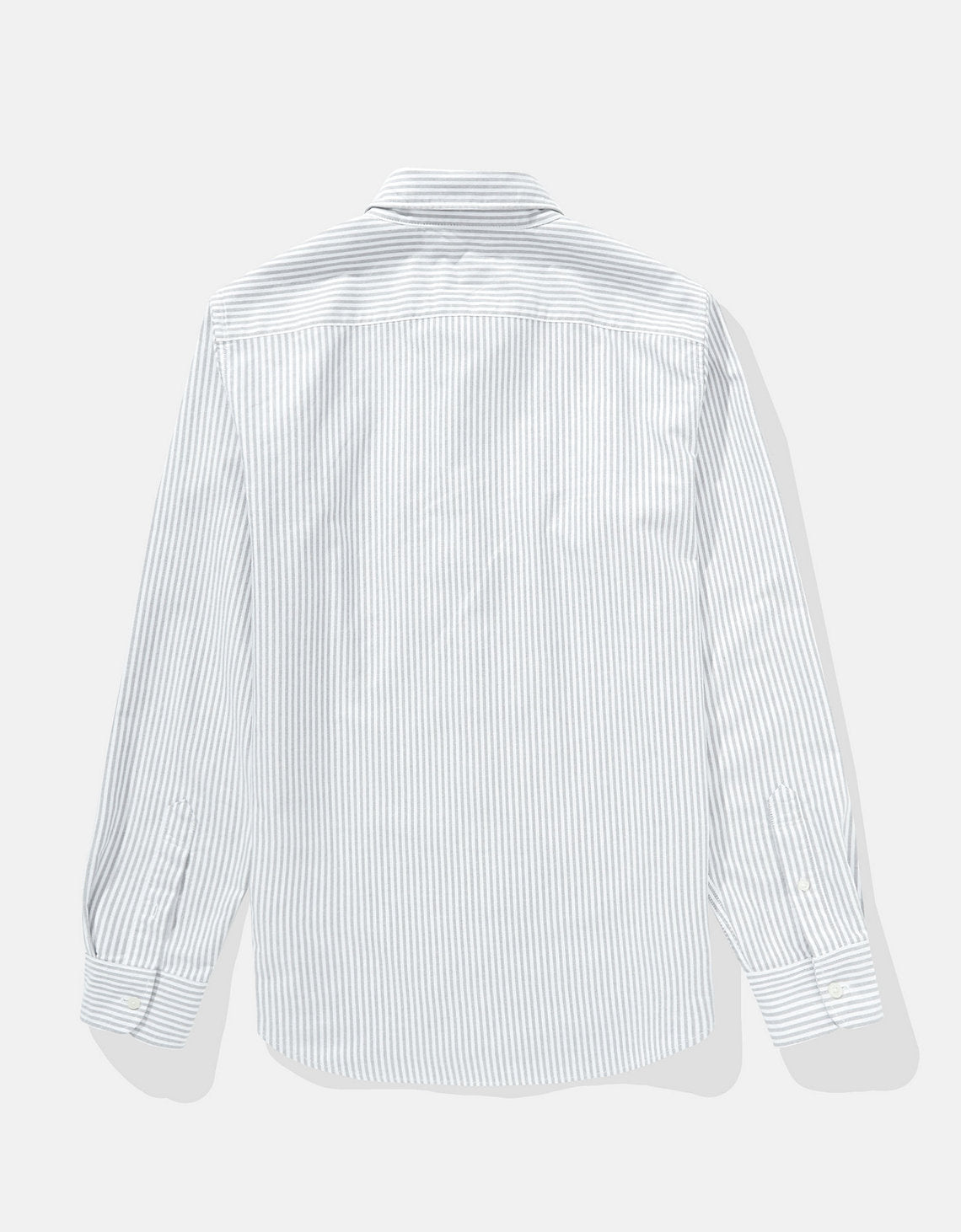 Camisa de Oxford Slim Fit Everyday Ae - Gris 0153_2830_050_b