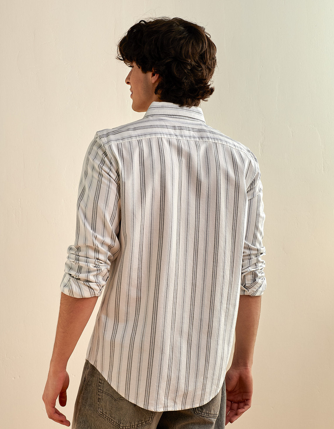 Camisa de Oxford Slim Fit Everyday Ae - Generico 0153_2830_082_ob
