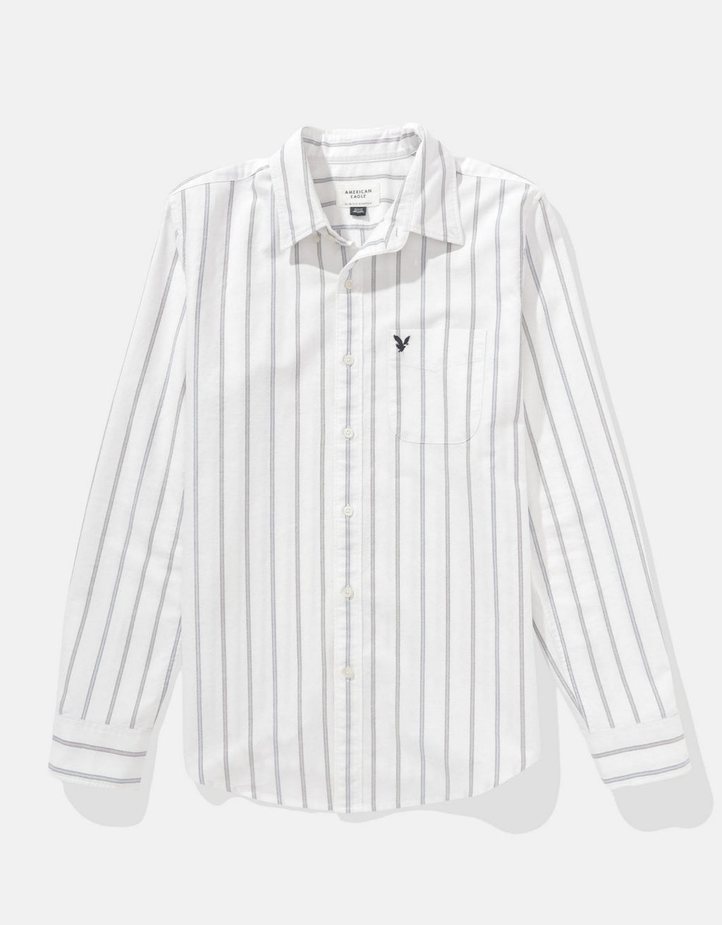 Camisa de Oxford Slim Fit Everyday Ae - Caqui 0153_2830_209_f