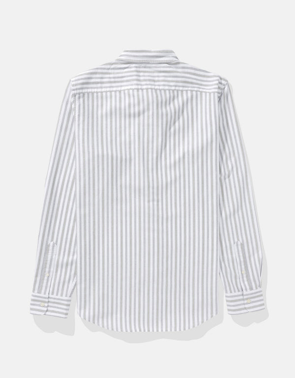 Camisa de Oxford Slim Fit Everyday Ae - Verde