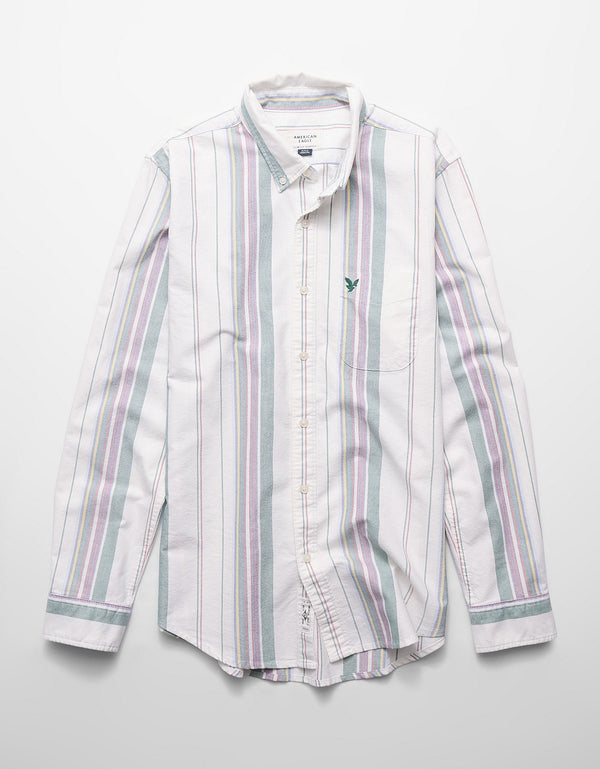 Camisa de Oxford Slim Fit Everyday Ae - Generico