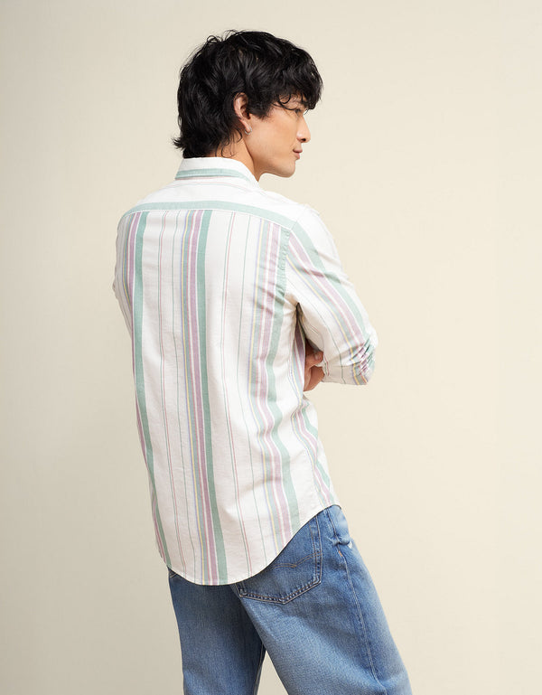 Camisa de Oxford Slim Fit Everyday Ae - Generico