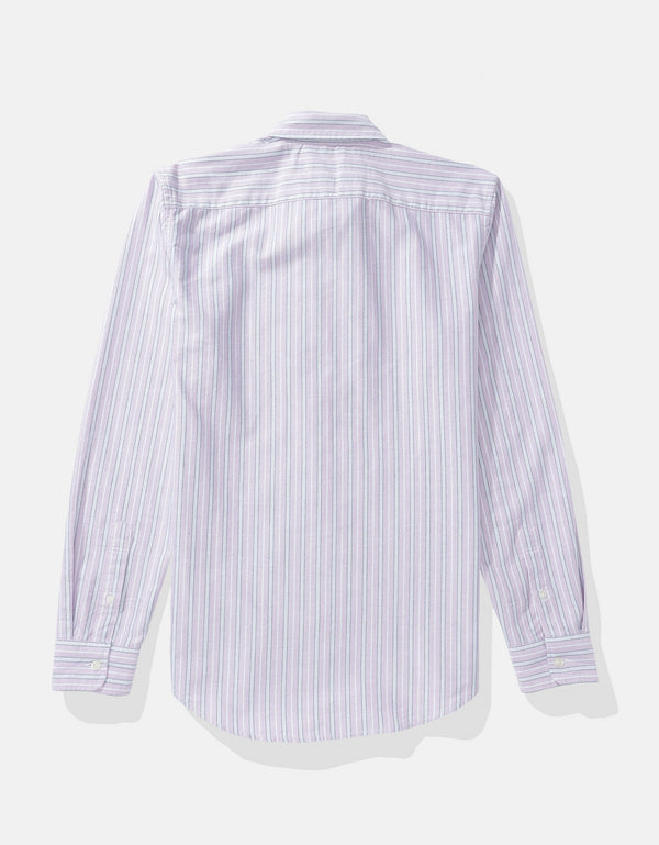 Camisa de Oxford Slim Fit Everyday Ae - Morado
