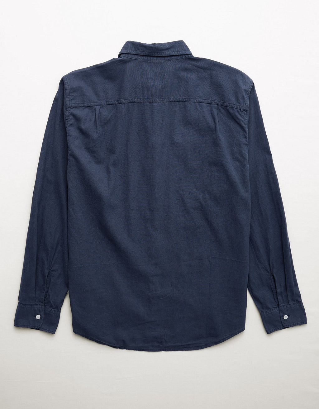 Camisa en Lino Manga Larga para Hombre - Azul 0153_2831_410_b