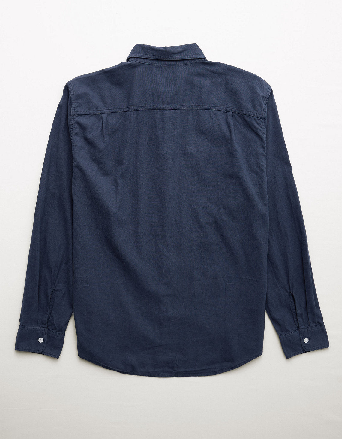 Camisa en Lino Manga Larga para Hombre - Azul 0153_2831_410_b