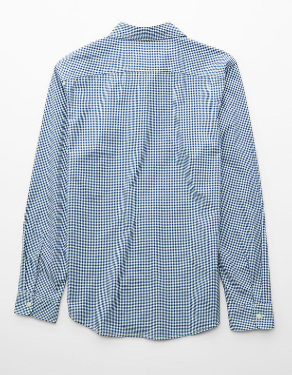 Camisa de Oxford Abotonada Ae - Azul