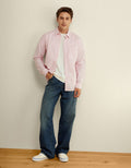 Camisa de Oxford Abotonada Ae - Rosa 0153_3016_615_of