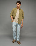 Camisa de Lino con Botones Ae - Generico 0153_3024_309_of