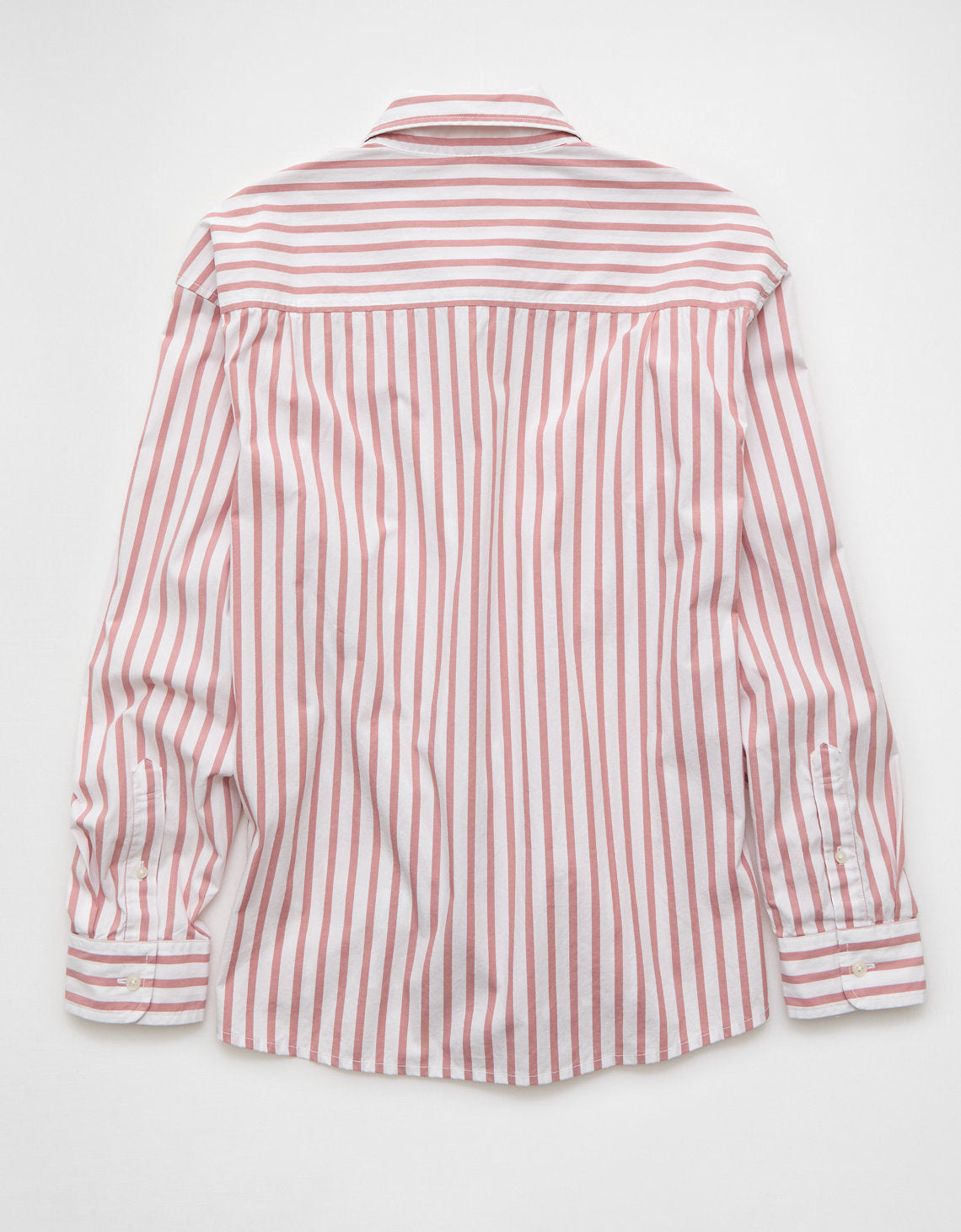 Camisa de Popelina con Botones Ae - Rosa 0153_3025_615_b