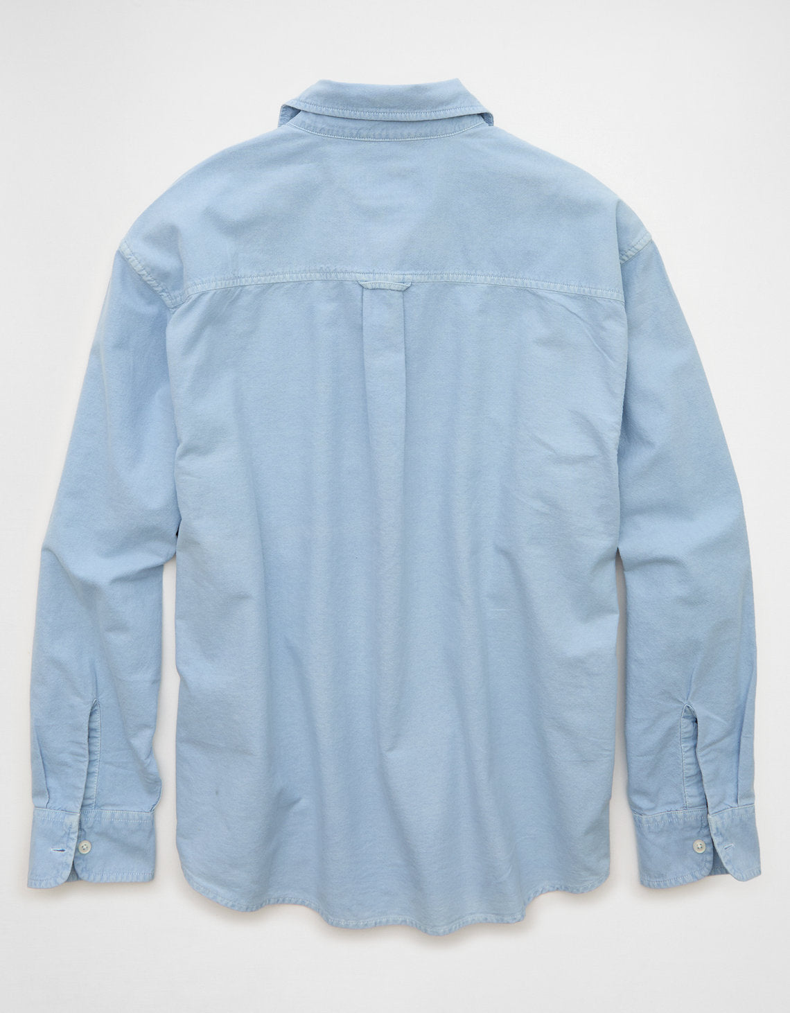 Camisa de Oxford con Botones Ae - Azul 0153_3026_401_b