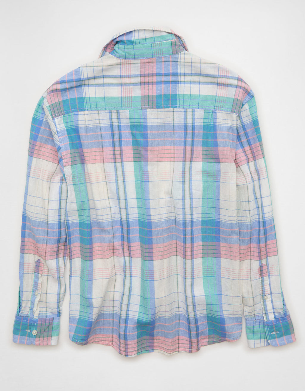 Camisa de lino con ajuste relajado y botones - Generico 0153_3087_529_b