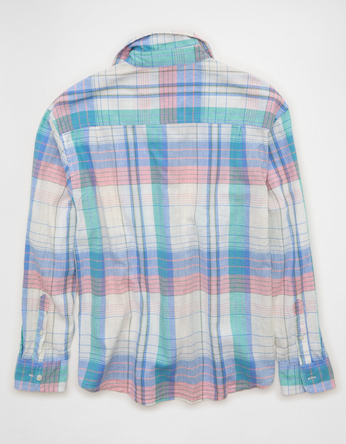 Camisa de lino con ajuste relajado y botones - Generico 0153_3087_529_b