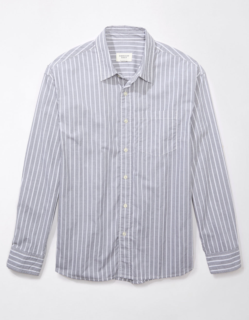Camisa AE Slim fit Everyday - Gris 0153_6297_021_f
