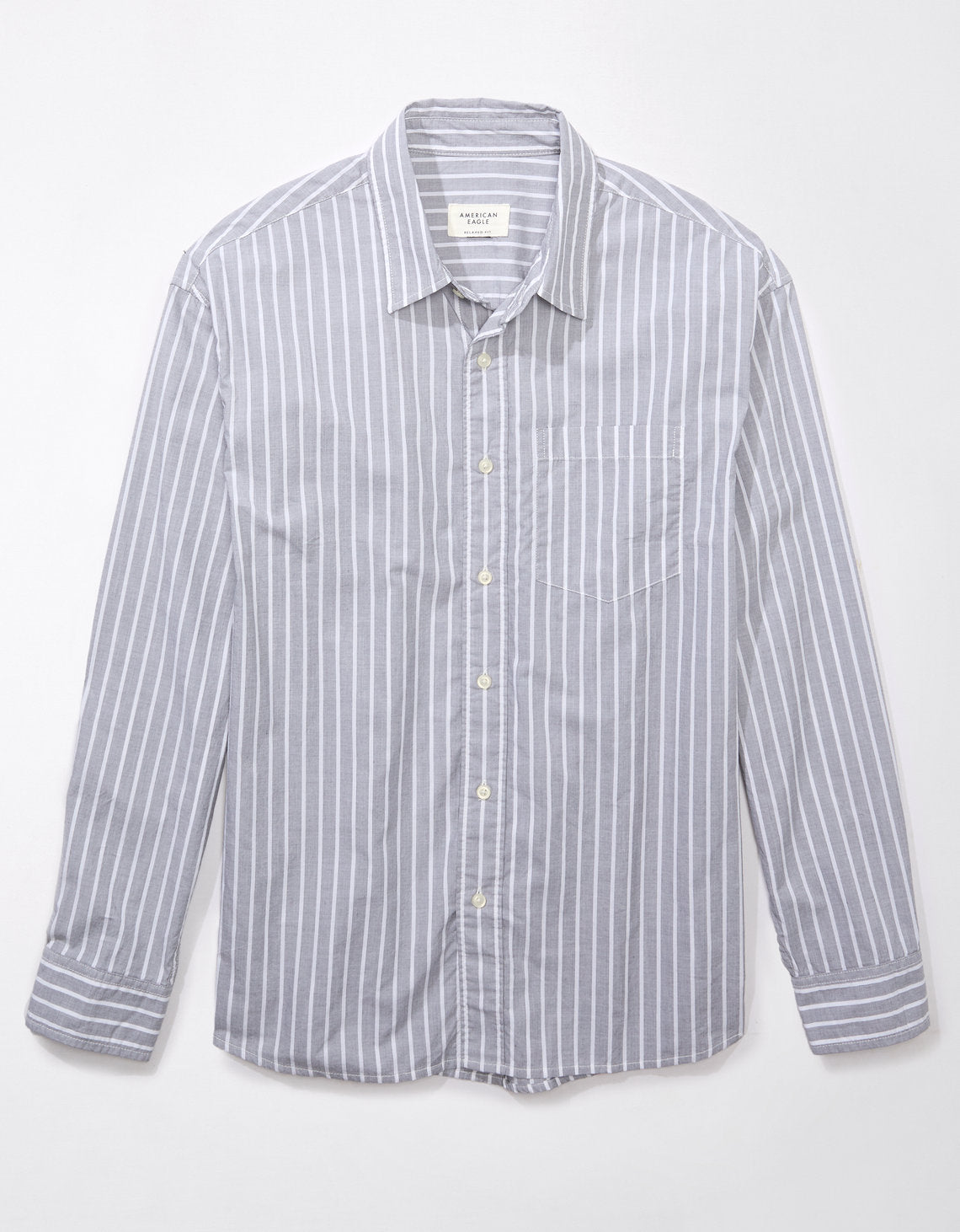 Camisa AE Slim fit Everyday - Gris 0153_6297_021_f