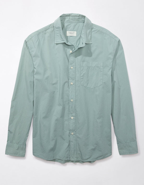 Camisa AE manga larga - Verde
