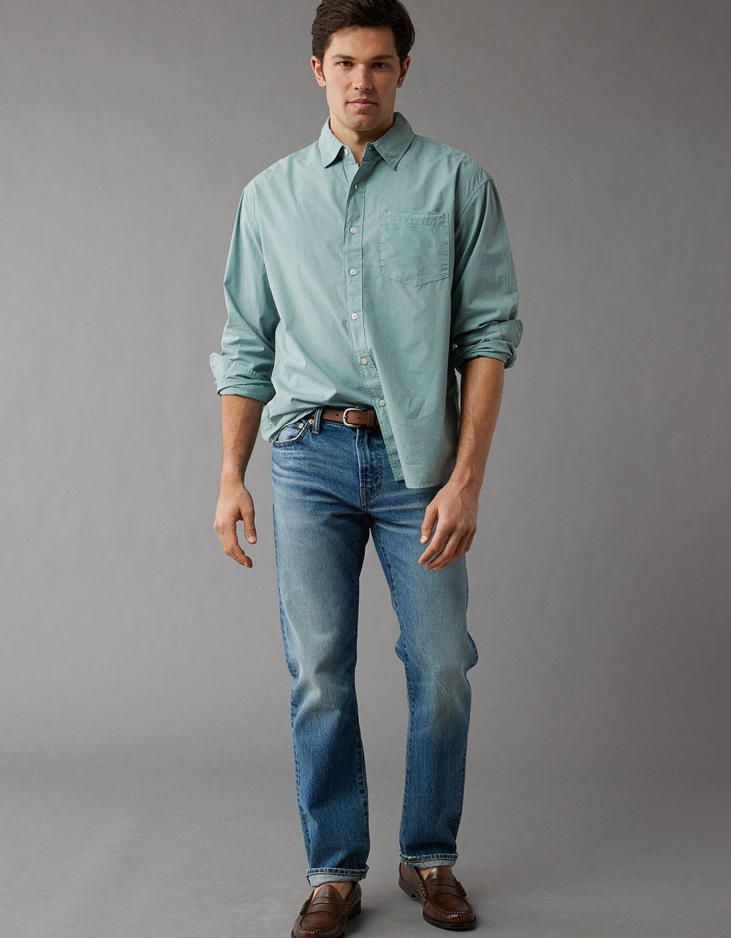 Camisa AE manga larga - Verde 0153_6314_335_ob