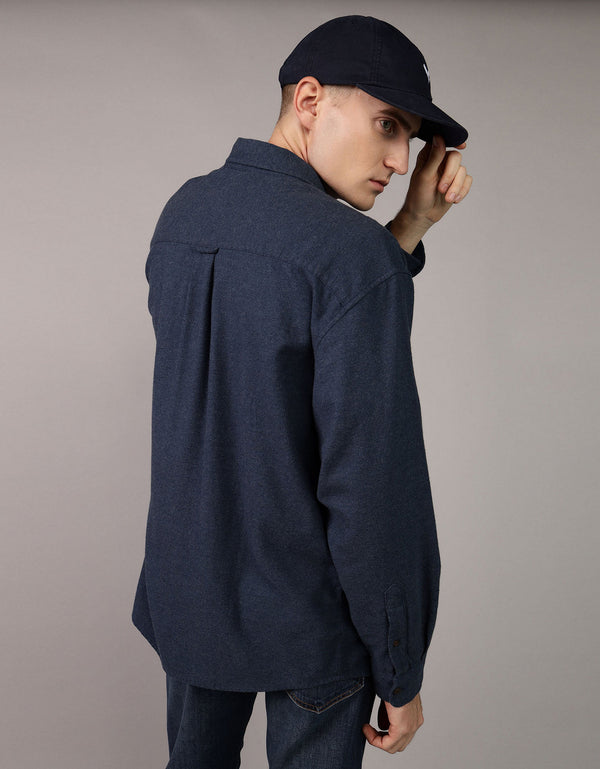 Camisa Manga Larga Hombre AE - Naval