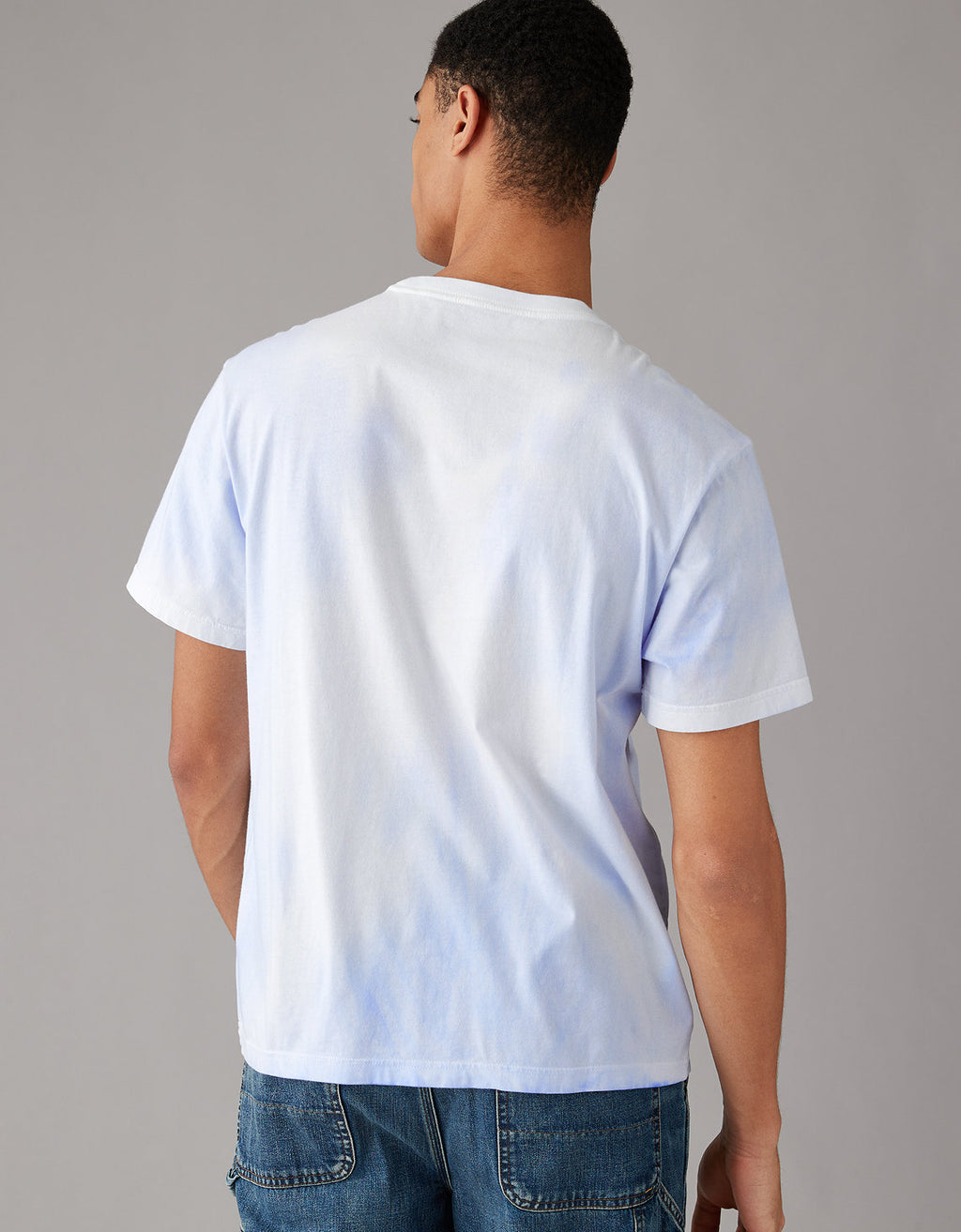 Camiseta AE con efecto lavado de color - Azul 0181_3442_401_d2