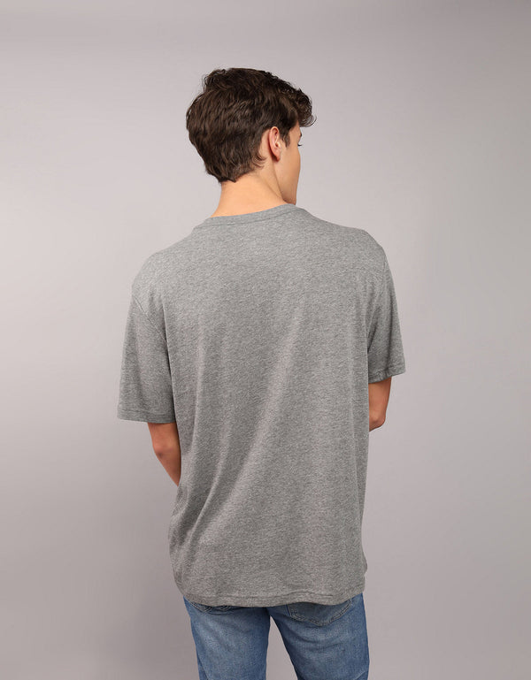 Camiseta con Gráfico Manga Corta Hombre AE - Gris