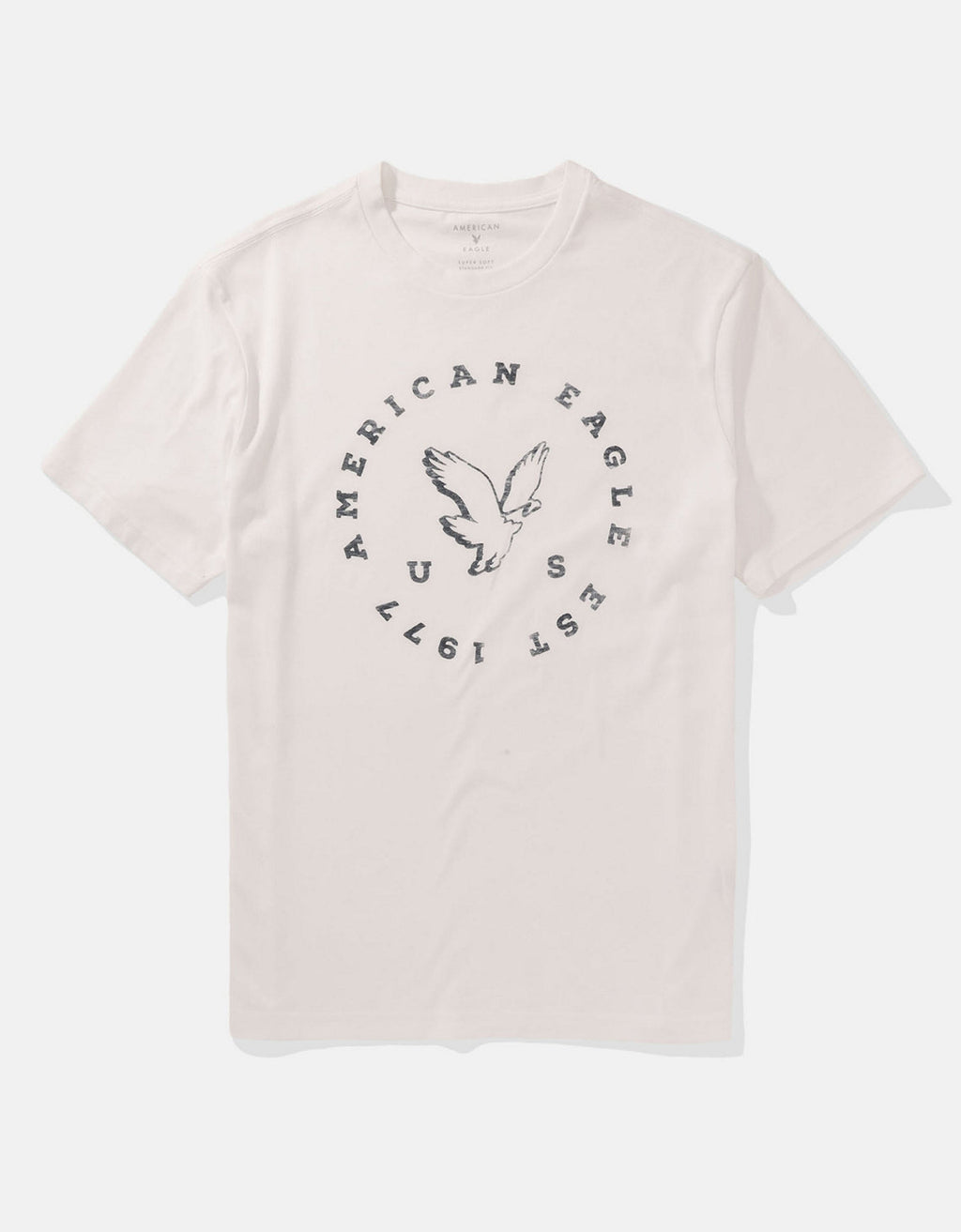 Camiseta con Gráfico Manga Corta Hombre AE - Blanco 0181_3800_100_f