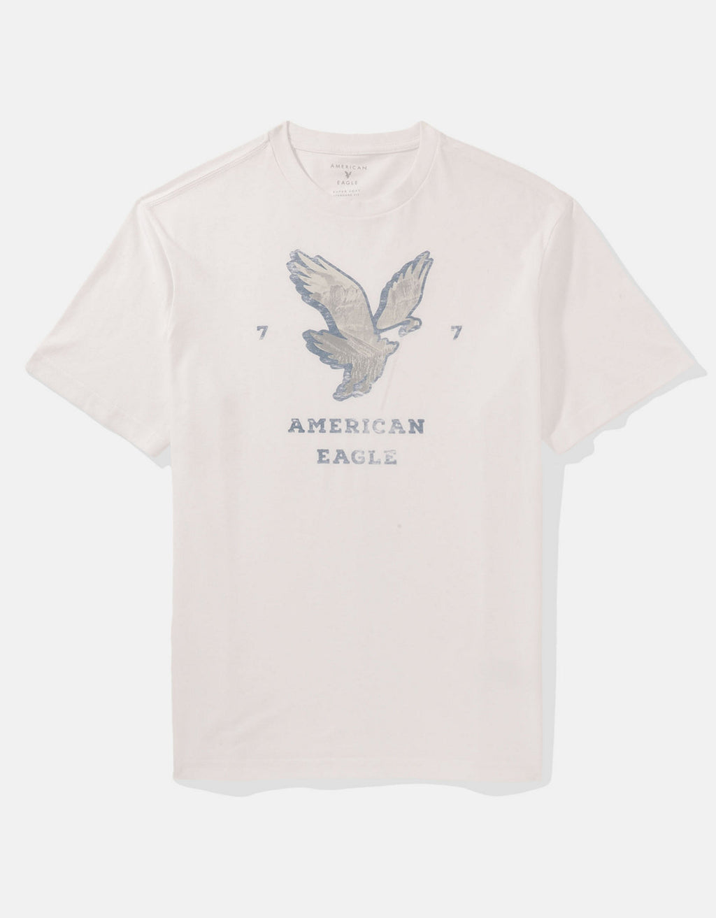 Camiseta con Gráfico Manga Corta Hombre AE - Blanco 0181_3800_101_f