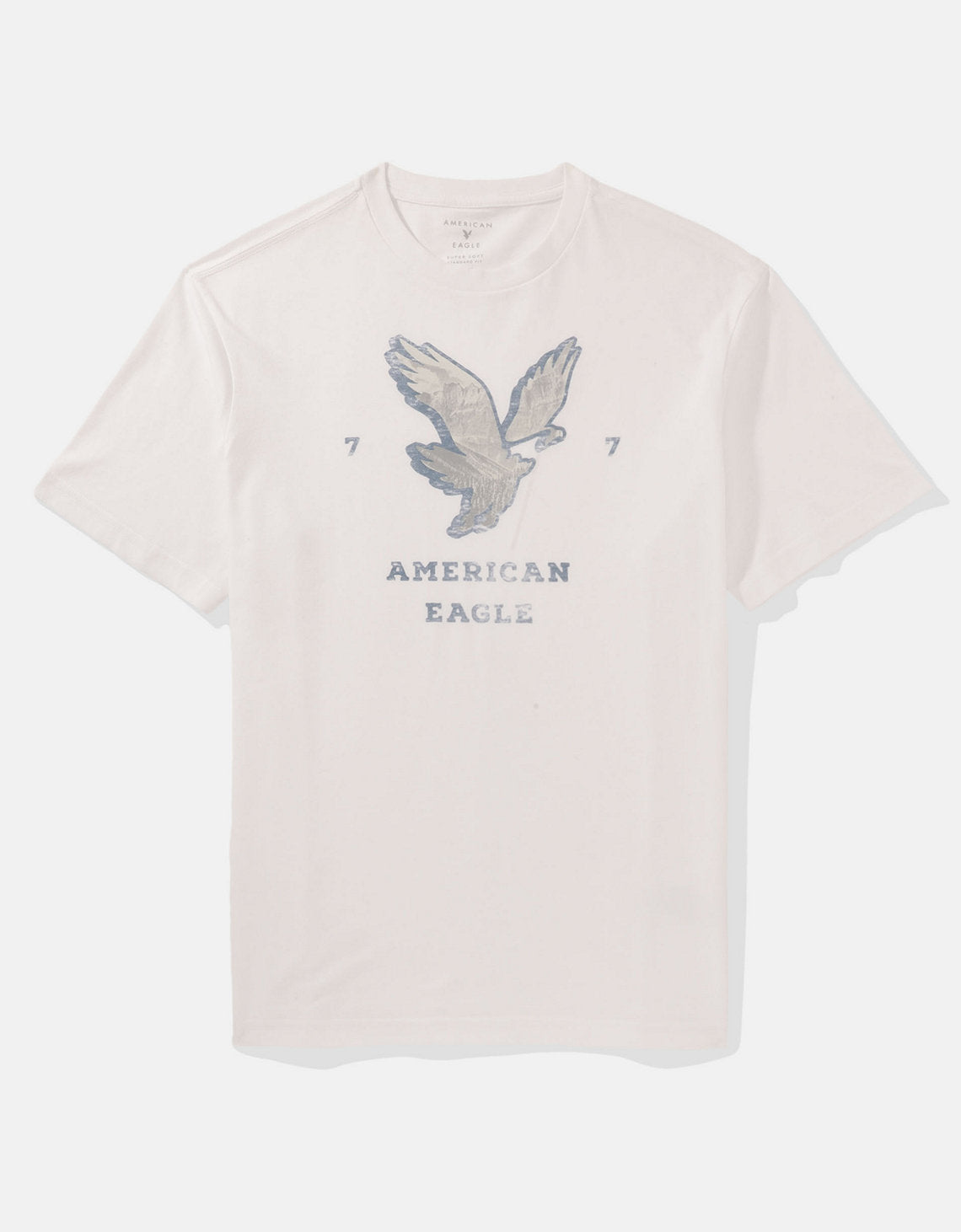 Camiseta con Gráfico Manga Corta Hombre AE - Blanco 0181_3800_101_f