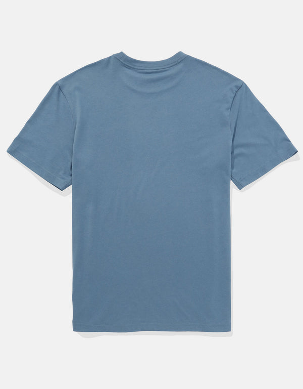 Camiseta gráfica con bloques de color de Ae - Azul