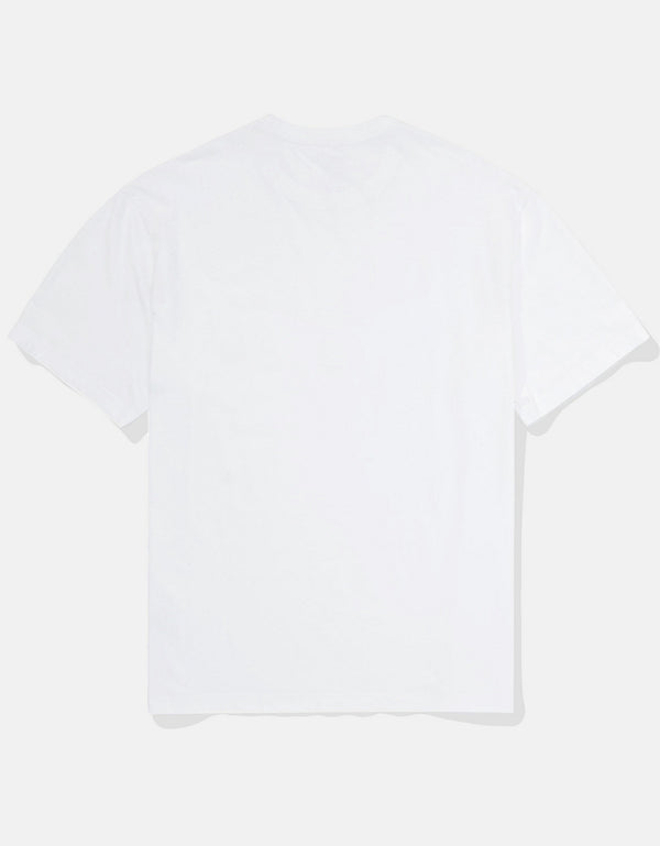 Camiseta con Gráfico Manga Corta Hombre Ae - Blanco