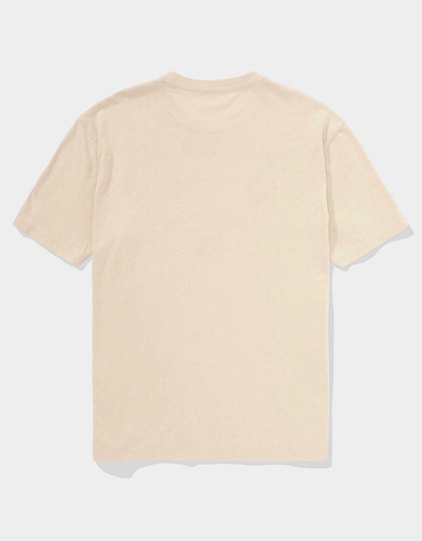 Camiseta con Gráfico Manga Corta Hombre Ae - Caqui