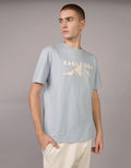 Camiseta con Gráfico Manga Corta Hombre Ae - Azul 0181_4010_401_of