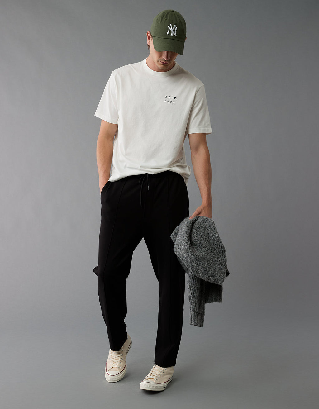 Camiseta Básica Manga Corta Hombre AE - Generico 0181_4227_106_d2
