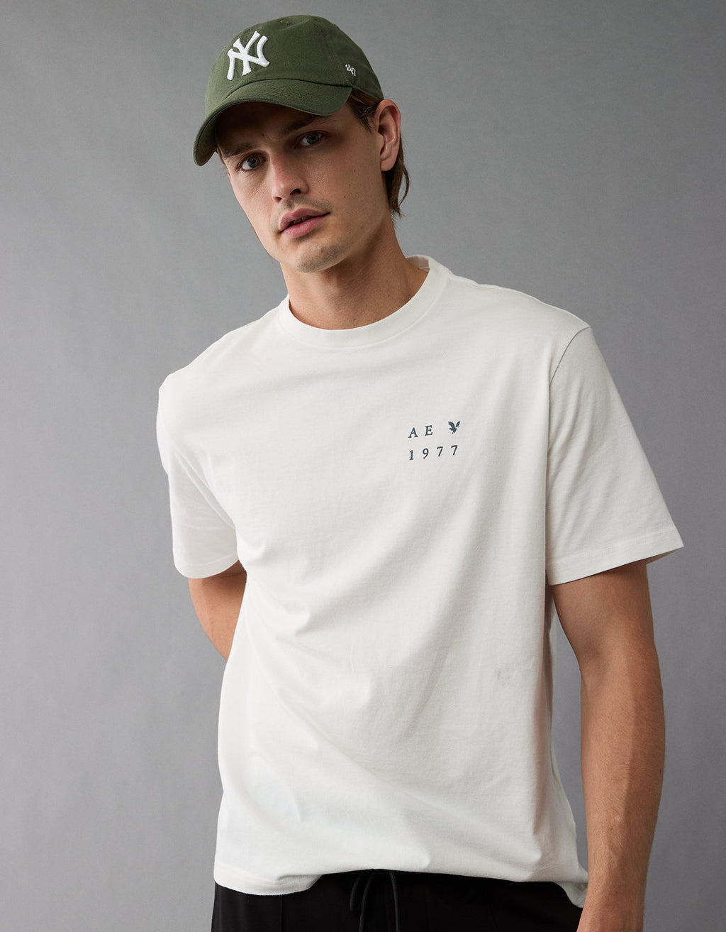 Camiseta Básica Manga Corta Hombre AE - Generico 0181_4227_106_os