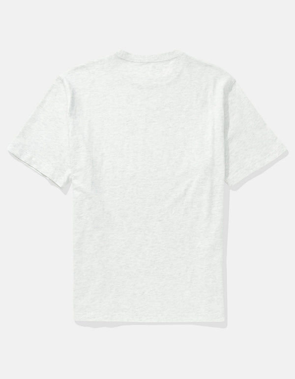Camiseta gráfica con logotipo aplicado de AE - Gris