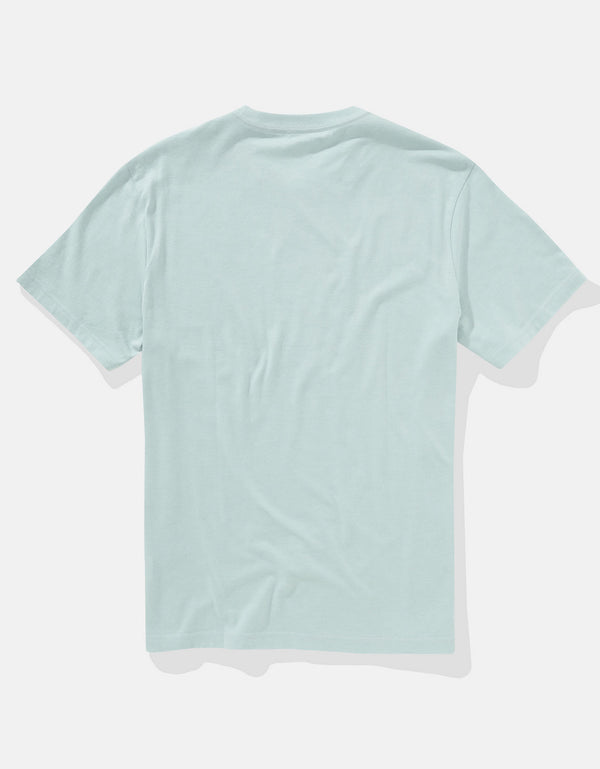 Camiseta manga corta con gráfico de hombre AE - Azul