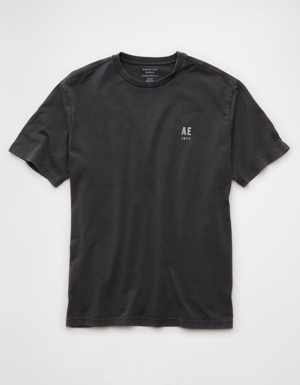 Camiseta Gráfica con Logo Ae - Gris 0181_4420_023_f