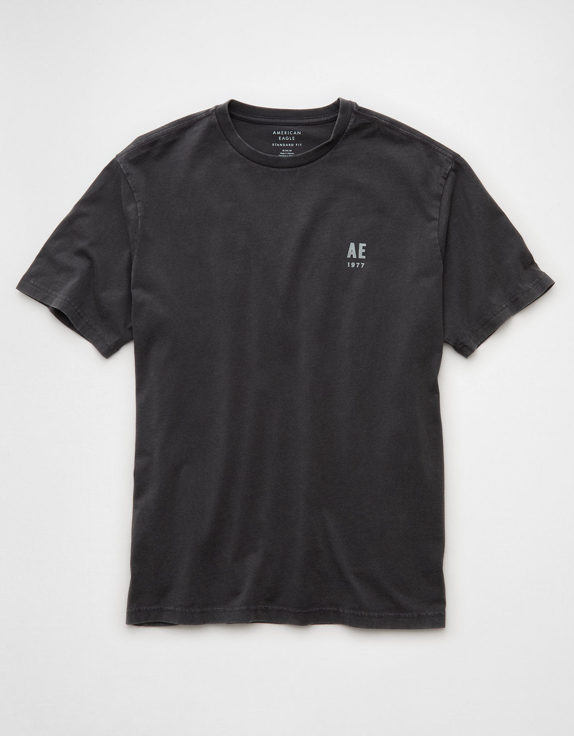 Camiseta Gráfica con Logo Ae - Gris 0181_4420_023_f