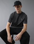 Camiseta Gráfica con Logo Ae - Gris 0181_4420_023_of