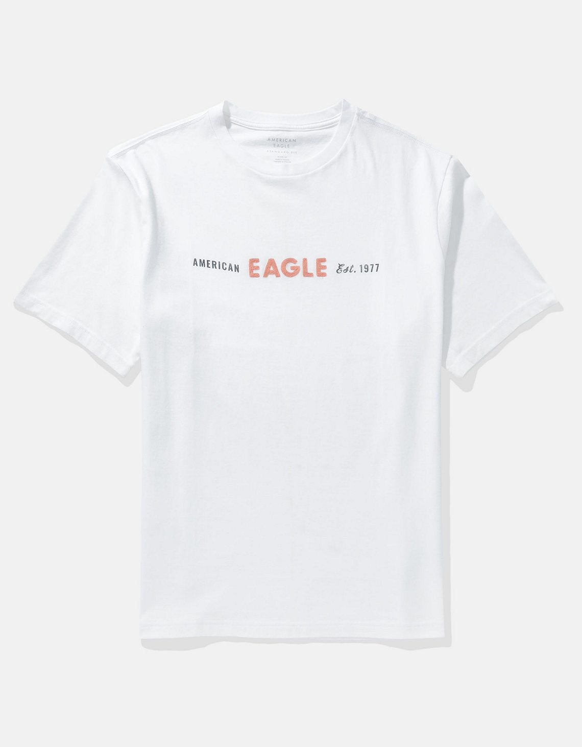 Camiseta Gráfica con Logotipo Elevado Ae - Blanco 0181_4423_100_f