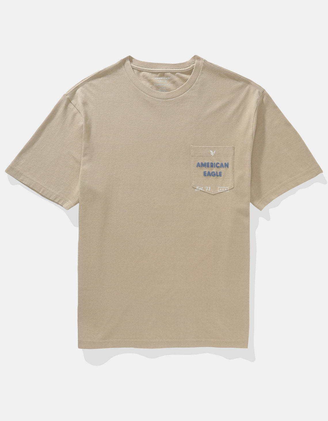 Camiseta Gráfica con Logotipo Elevado Ae - café 0181_4426_212_f