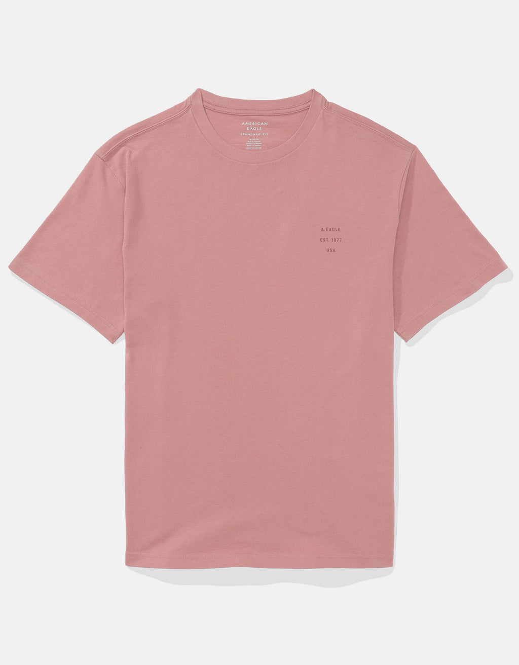 Camiseta con Gráfico Ae - Rosa 0181_4600_629_f