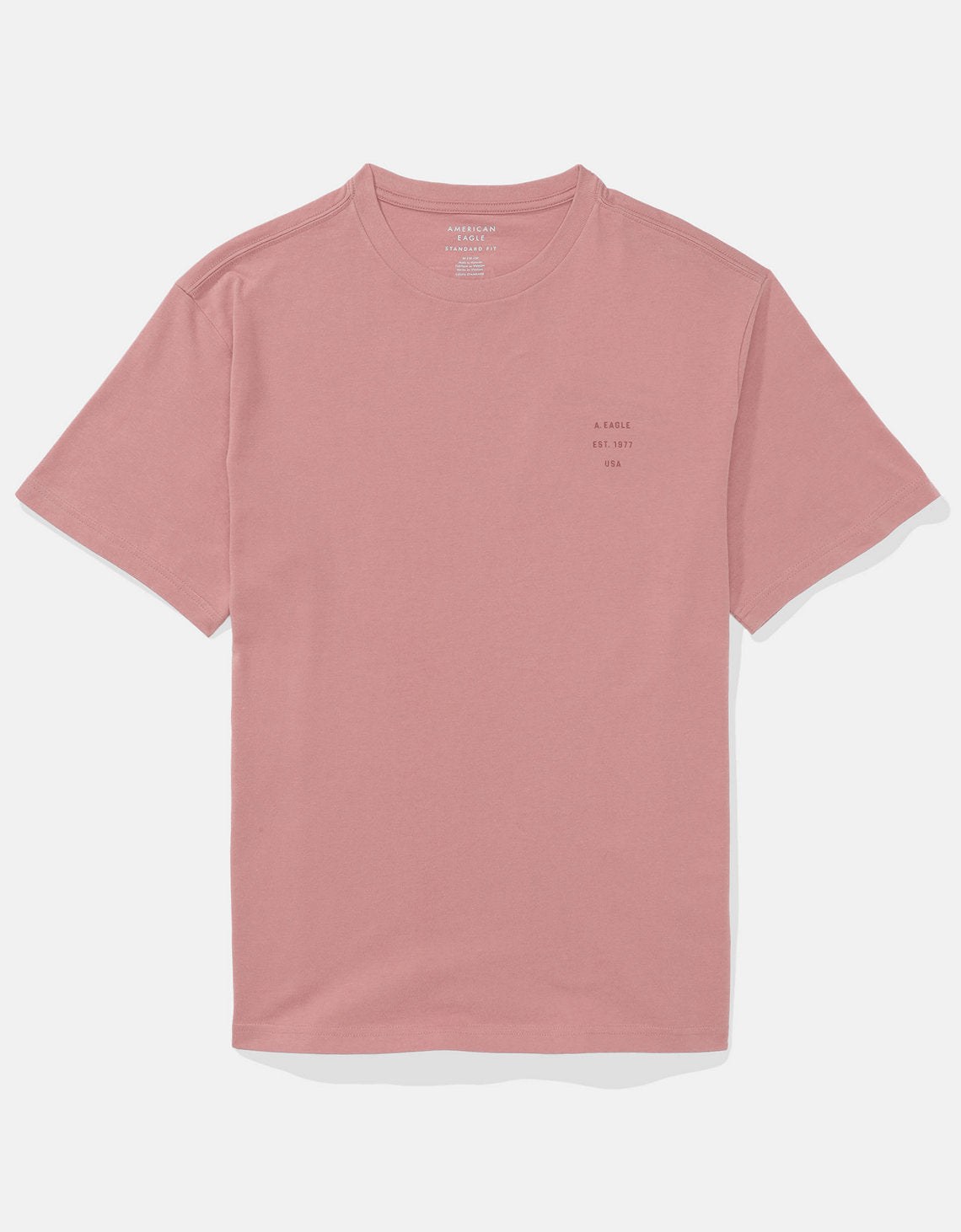 Camiseta con Gráfico Ae - Rosa 0181_4600_629_f
