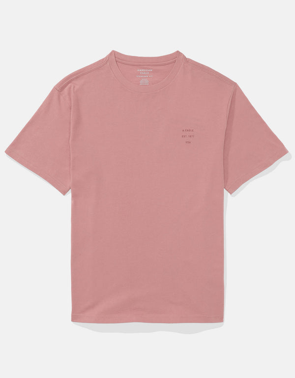 Camiseta con Gráfico Ae - Rosa