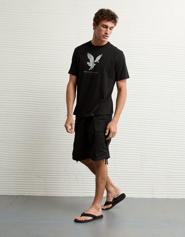 Camiseta con Gráfico Ae - Negro