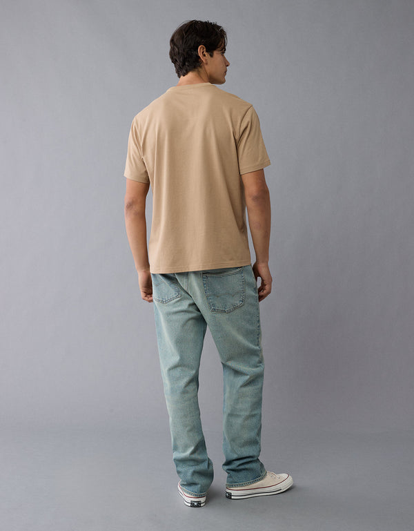Camiseta con Gráfico Ae - café
